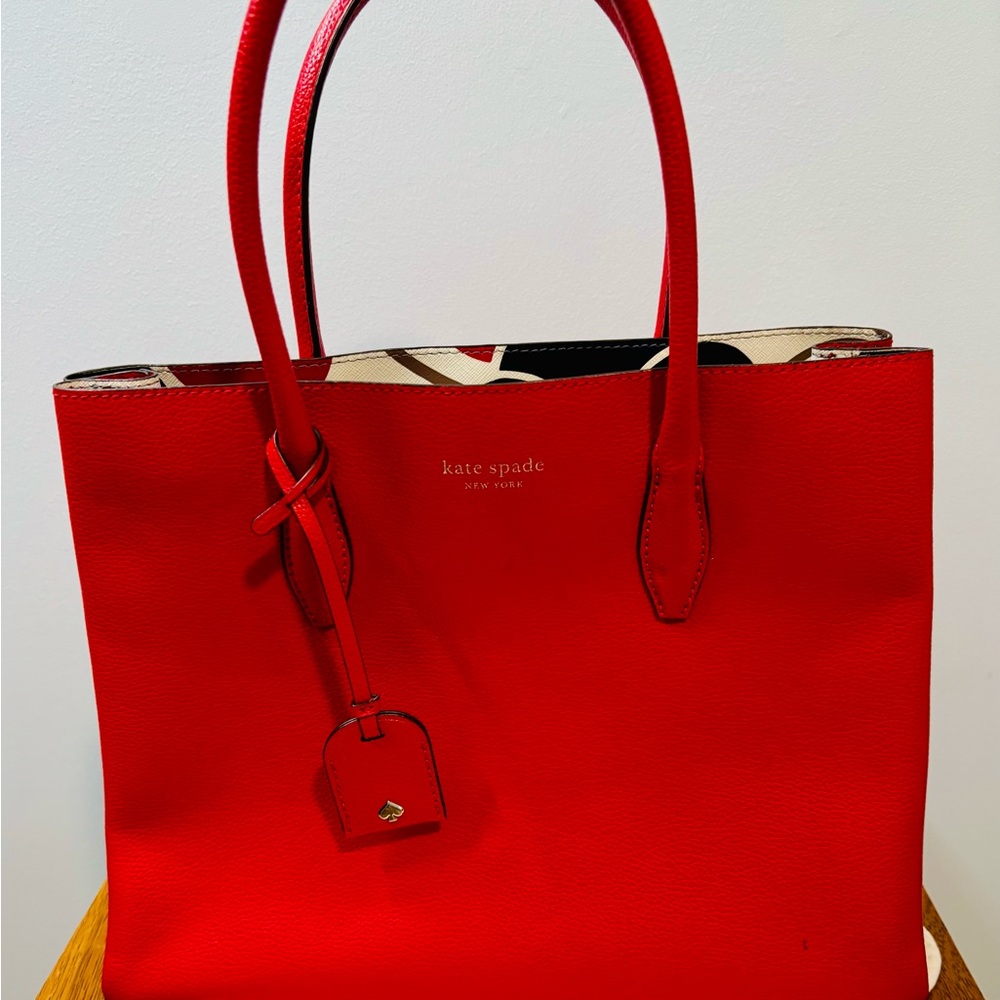 Kate Spade Vibrant Red Tote